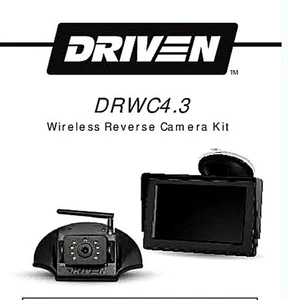 Driven DRWC4.3CM Sans fil RV Moniteur de sauvegarde & Système de caméra