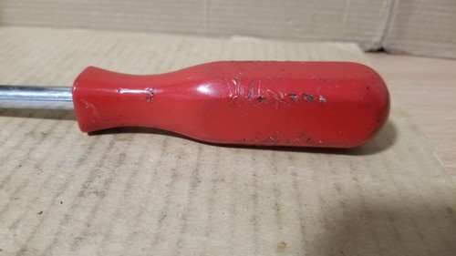 Vintage MAC Tools USA PKR8A Red Handle Long Flat/Slotted Screwdriver , VGC - Bild 10 von 19