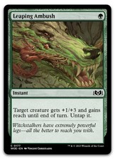 Leaping Ambush #177 (NM) Wilds of Eldraine WOE Magic MTG