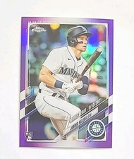 2021 Topps Chrome Update Purple Ref. #USC2 Jarred Kelenic RC (BRAVES) !!