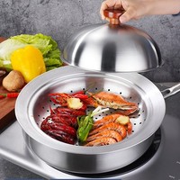 Stainless Steel Steamer Multifunctional Food Steamer Kitchen Steaming Plate