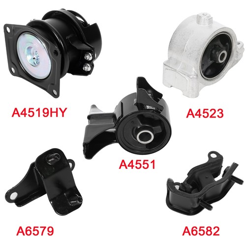 Juego de 5 soportes de motor y transmisión para Acura Mdx 3,5 L 01-02 A4519HY A4551 A4523 A6582 - Imagen 1 de 9
