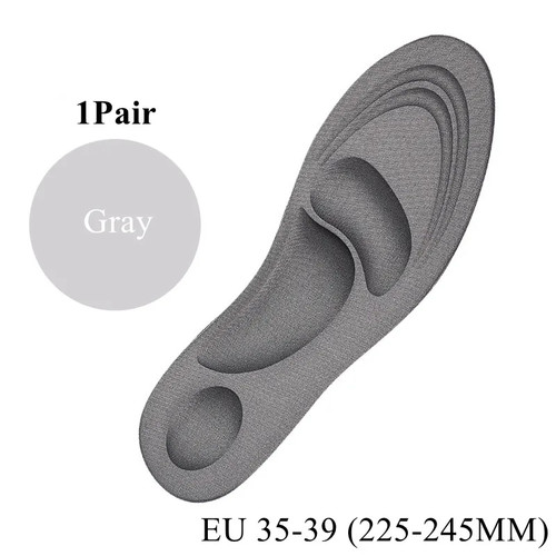 1 Paio Solette Sportive Memory Foam con Supporto Arcobaleno per Uomo Donna Scarpe da Corsa - Foto 9 di 15
