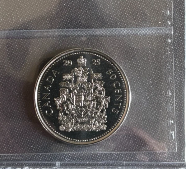 Canada - 50 cents - 2025 - ICCS Certified - MS-66 - Image 2 of 3