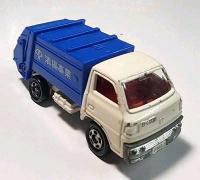 トミカ 三菱 キャンター 清掃車 No10 1/72 Tomica Tomy #10 Mitsubishi Canter Garbage Truck 1/72 Diecast