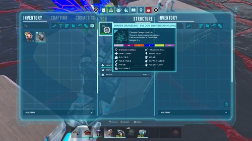 Par de draqueado de invierno ARK ASA Ascendido Pve completamente crecido nivel 206 y 219 100 % impresión - Imagen 3 de 3