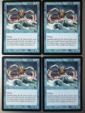 4x Shoreline Ranger (NM) Scourge Common SCG Magic the Gathering MTG Playset
