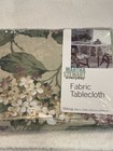 Martha Stewart Tablecloth Hydrangea Floral Oblong 60x104 Vintage Autumn Spring