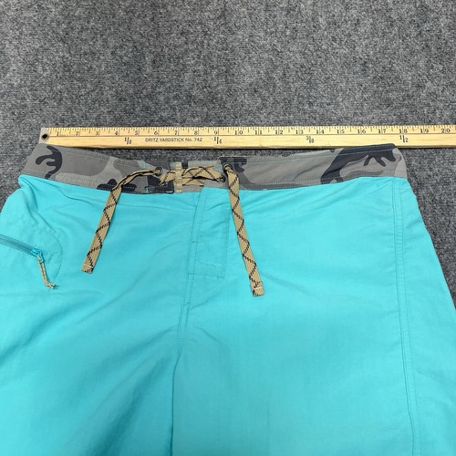Patagonia Wavefarer Board Shorts Uomo Taglia 34 Turchese Surf Costume da Bagno Blu - Foto 12 di 15
