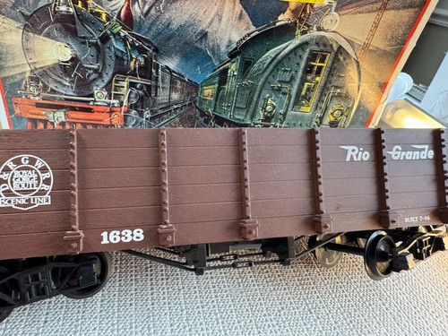 ๐ G SCALE -BACHMANN RIO GRANDE HIGH SIDED GONDOLA L๐K๐ฅG787 - Picture 7 of 8