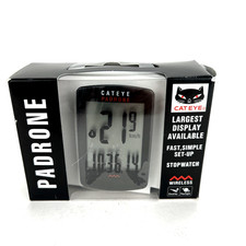 CatEye PADRONE Bike Computer CC-PA100W NIB Wireless Stopwatch
