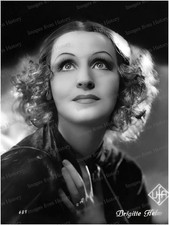 8x10 Print Brigitte Helm Known for Metropolis 1935 Portrait UFA #BH39