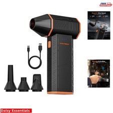 Compact MF50 Air Blower - Fast Charging Adjustable 3-Gear for Home Car Use