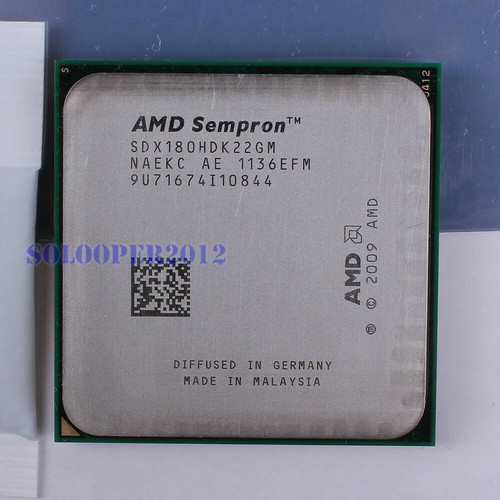 Zócalo procesador CPU AMD Sempron X2 180 190 Athlon II X2 210E 235E 240E AM3 - Imagen 2 de 6