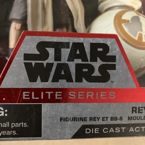 Disney Store, Star Wars Elite Series Diecast Force Awakens REY And BB-8 NIB - Picture 4 of 10