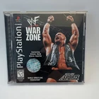 WWF War Zone PS1 Sony PlayStation 1 Complete Tested Working Wrestling Game WWE