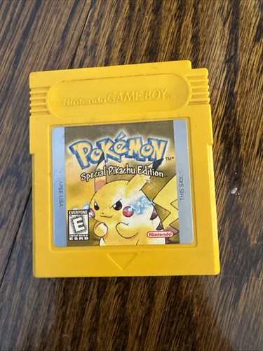 Pokémon Gelbe Version Nintendo Game Boy Color Original Nicht Getestet