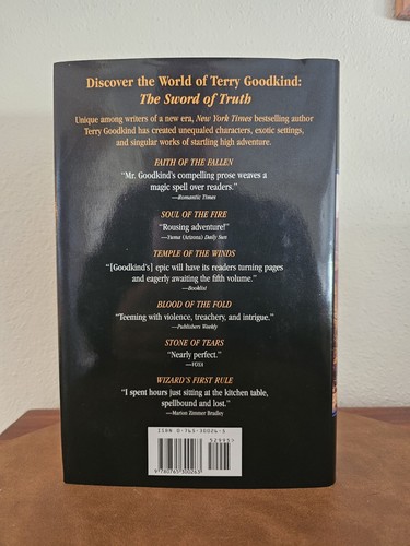 TERRY GOODKIND THE PILLARS OF CREATION 1st Edition Hardback Dustjacket - Picture 3 of 4