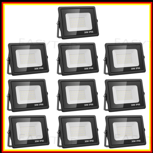 20X 30W LED Fluter Scheinwerfer Außen Strahler Lampe IP66 Garten Flutlicht 6500K 20X 30W LED Fluter Scheinwerfer Außen Strahler Lampe IP66 Garten Flutlicht 6500K