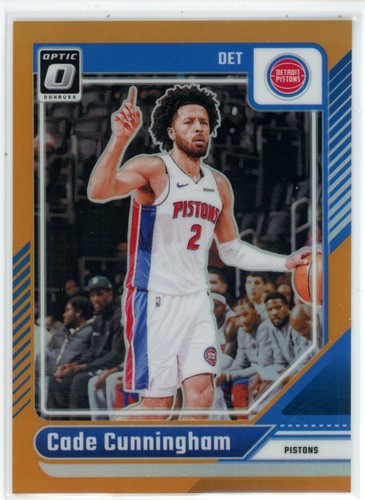 2024-25 Panini Donruss Optic Cade Cunningham Orange Prizm/175