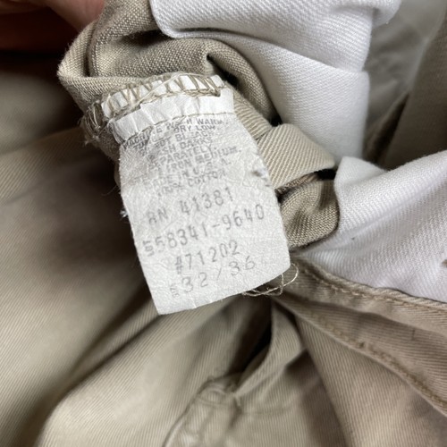 Vintage Polo Ralph Lauren Hose Herren 32x36 SELTENE GRÖSSE Beige Weites Bein Hose USA - Bild 9 von 11
