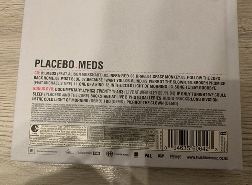 +PLACEBO+MEDS+2 Disc Boxset+CD/DVD+New+ - Bild 3 von 5