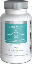 ScienceBased Health HydroEye Softgels - Dry Eye Relief - Clinically Tested -... 