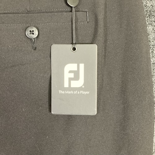 Footjoy Mens Moisture Wicking Black Golf Performance Pants Size 40x30 - Picture 10 of 11
