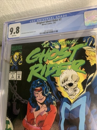 Original Ghost Rider #7 CGC 9.8 Marvel comics Season Of The Witch-Women - Picture 2 of 12