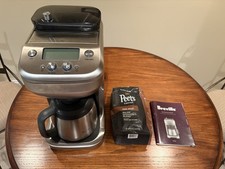 Breville Grind Control Coffee Maker 12 Cups Whole Bean Stainless Steel BDC650BSS