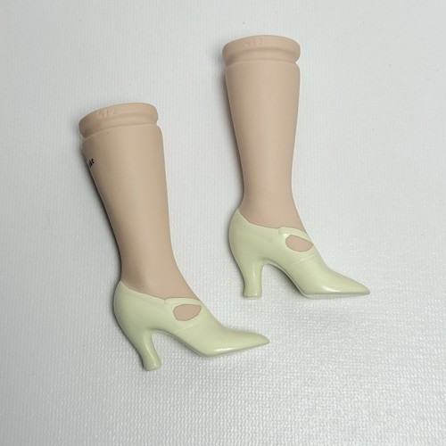 Vtg Porcelain Doll Parts LEGS Replacement Restore For 18” Dolls Heels Sculpted - Picture 3 of 8