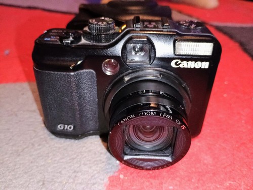 Canon PowerShot G10 Black 14.7MP Digital Camera From Japan with Canon Case - Picture 5 of 21