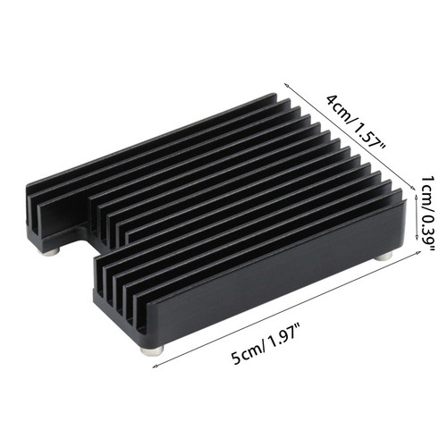 Aluminum Alloy Heatsink for Compute Module 4 CM4 Motherboard - Afbeelding 8 van 8