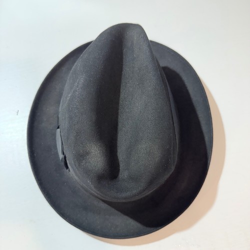 Sombrero Fedora de Fieltro Knox New York Calidad Premier Negro Para Hombre Estilo Clásico - Imagen 8 de 8