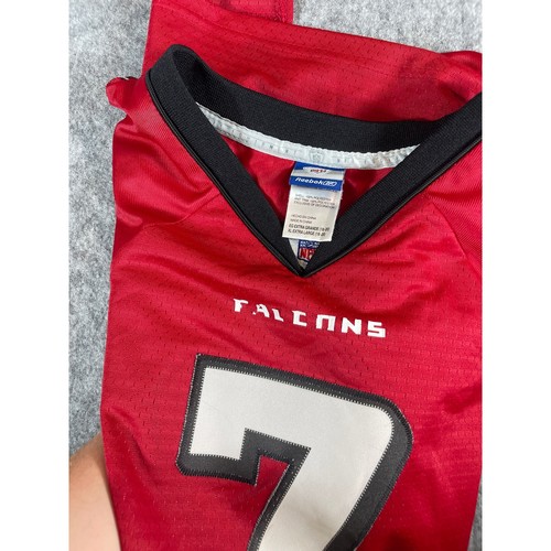 Vintage Reebok Atlanta Falcons Michael Vick #7 NFL Football Jersey Youth XL Red - Picture 3 of 7