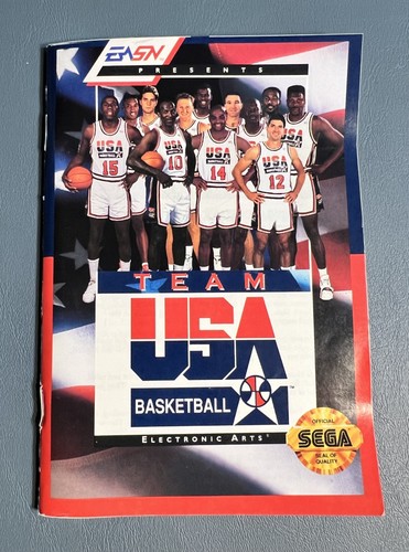Sega Genesis Team USA Basketball KOMPLETT CIB inkl. Sealed Sky Box Karten - Bild 4 von 11