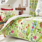 Kids Club Bluebell Woods Duvet Cover & Pillowcase Bed Set for Kids, Single 