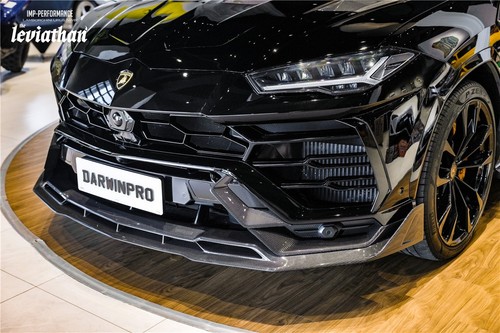 Carbon Fiber iMP Peformance Front Bumper Lip For 2018-2022 Lamborghini Urus - Picture 2 of 24