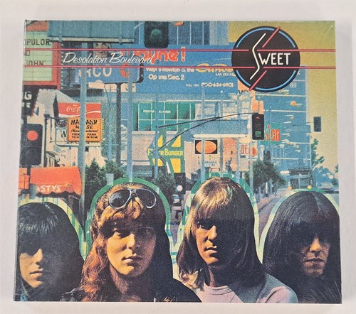 Sweet Desolation Boulevard Neu CD Digipak Hard Rock Glam Rock