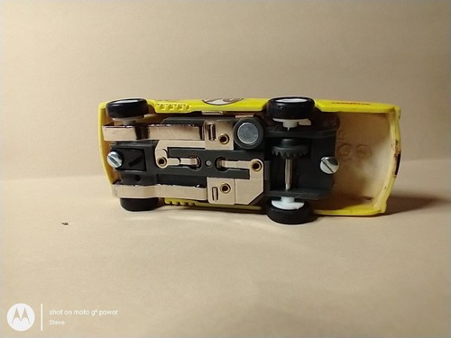 Custom Autoworld T-jet Studebaker Leeroy Yarbrough #70 nuovo telaio Ultra G - Foto 8 di 8