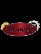 20-19280 Peterbilt Nameplate Logo 8 Fast Shipping