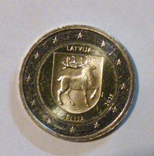 Lettland 2 Euro 2025 Regionen Lettlands – Selija - Frisch aus Der Rolle