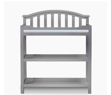 Sorelle Berkeley Baby Changing Table Gray Wood Nursery Furniture New in Box