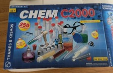 Chem C2000 Intermediate Chemistry Set Experiment Kit Thames & Kosmos Sealed NIB