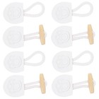 4 Pairs Beschichten Sie Dekorative Knöpfe Annähbare Kleiderknöpfe