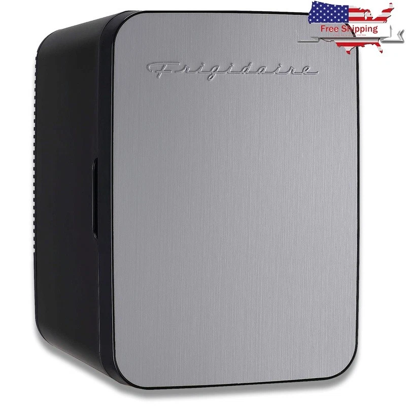 Compact Retro Mini Fridge Beverage Cooler Thermoelectric Skincare Snacks Drink