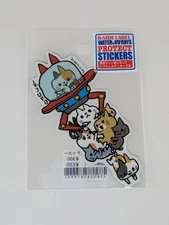B-Side Label Sticker Neko UFO Crane Game Cats Prizes Waterproof US SELLER