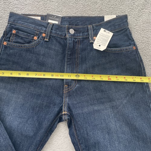 Levi's 555 Relaxed Straight Premium Dark Wash Blau Herren Gr. 30W X 30L - Bild 12 von 15