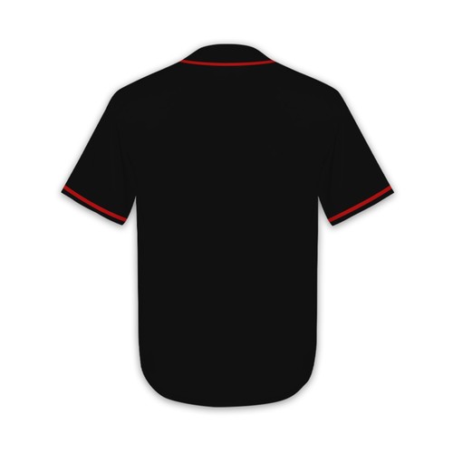 Kid's Baseball Button Down Jersey Blank Short Sleeve T Shirts - Multicolour - Picture 4 of 58