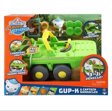 NIB  Octonauts Gup-K 3-in-1 Swamp Speeder w. Captain Barnacles Figure